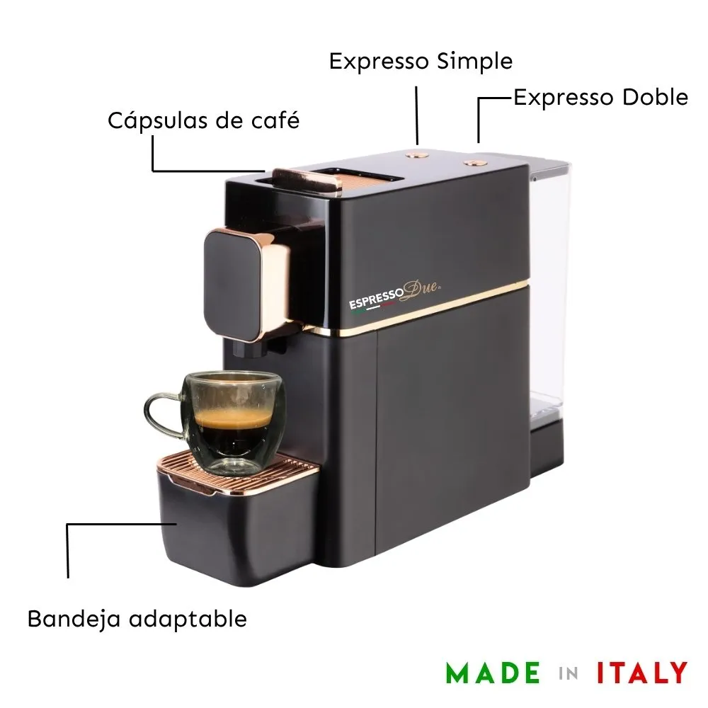 Cafetera LINDA, Negra