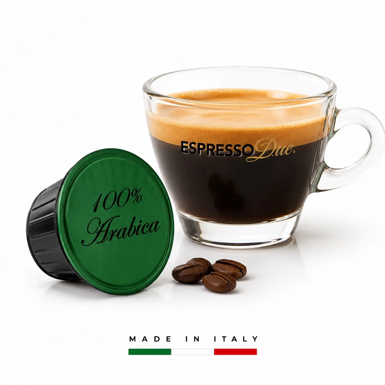 CAPSULAS DE CAFE ARABICA ESPRESSO DUE  - 25 UNIDADES