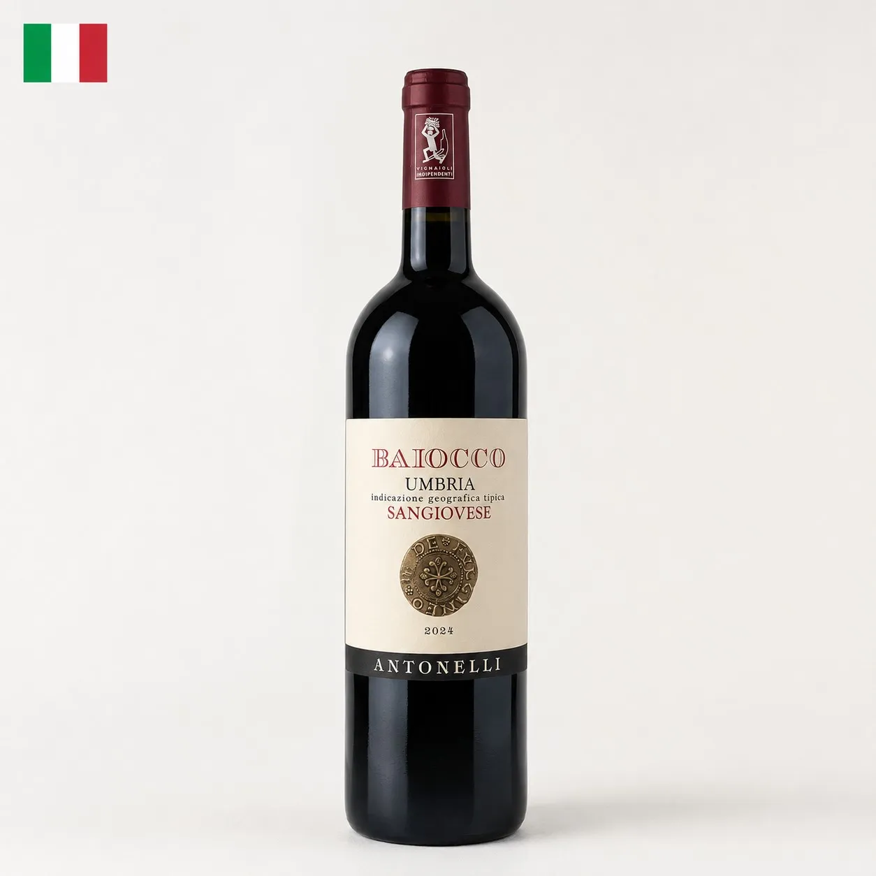 VINO TINTO BAIOCCO SANGIOVESE ANTONELLI 2024 - 750 ML