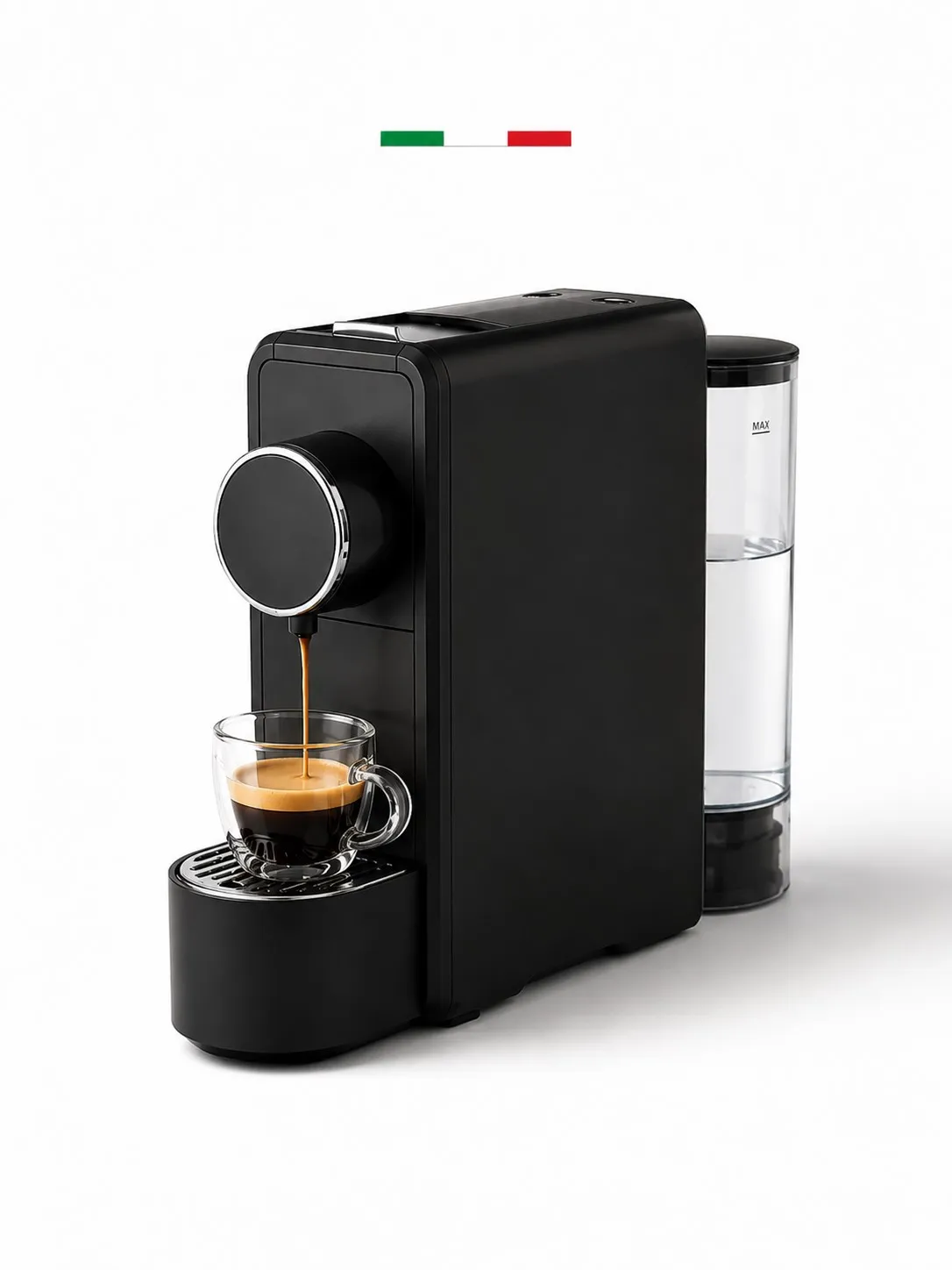 CAFETERA DE CAPSULAS ESPRESSO DUE MINI NEGRA 19 BAR