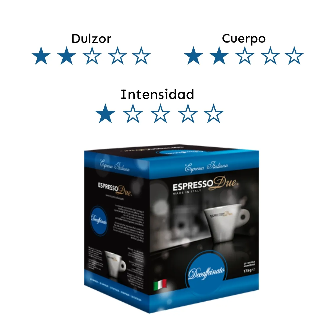 Cápsulas de café descafeinado