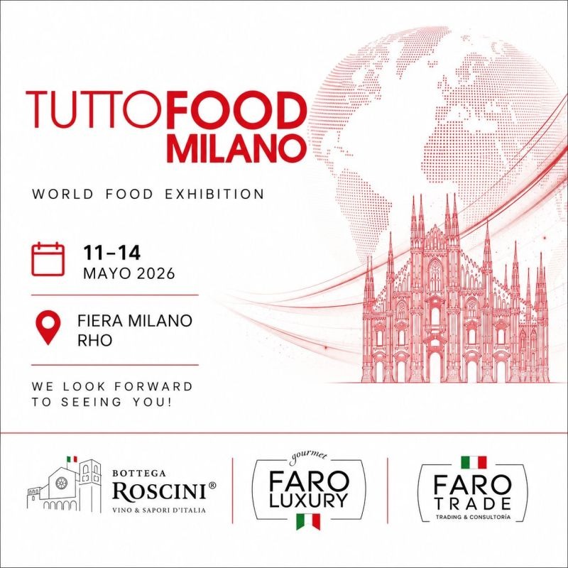 FARO Luxury Gourmet estará presente en TUTTOFOOD Milano 202